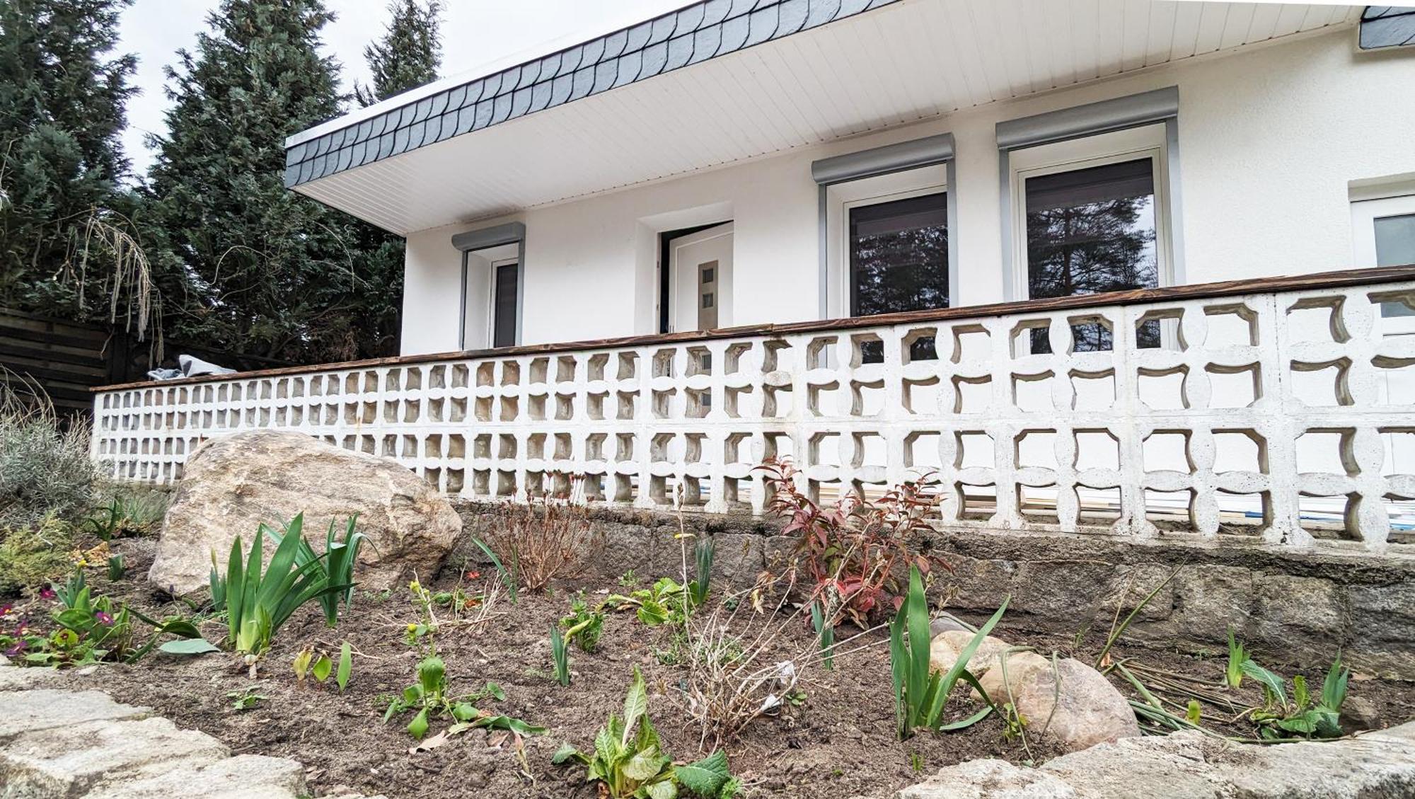 Haus Kleiner Findling Im Lausitzer Seenland Tätzschwitz Buitenkant foto